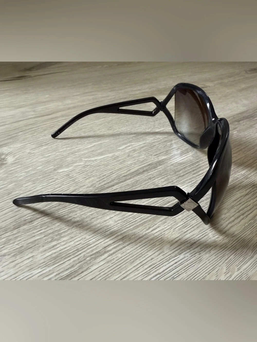 RARE Dior Madrague BLACK 🖤 Designer Sunglasses Oversized Retro Vintage Couture